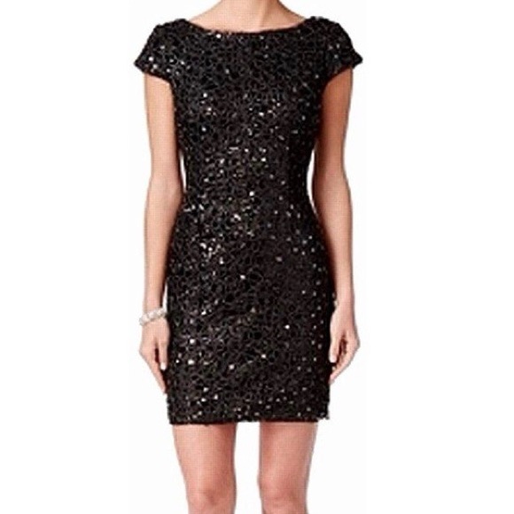 chinese dress ladies Amazon.com: Adrianna Papell Women's Sequin V-Neck Short Neck